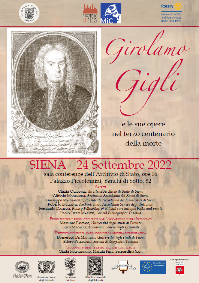 2022.09.24 Girolamo Gigli Archivio di Stato