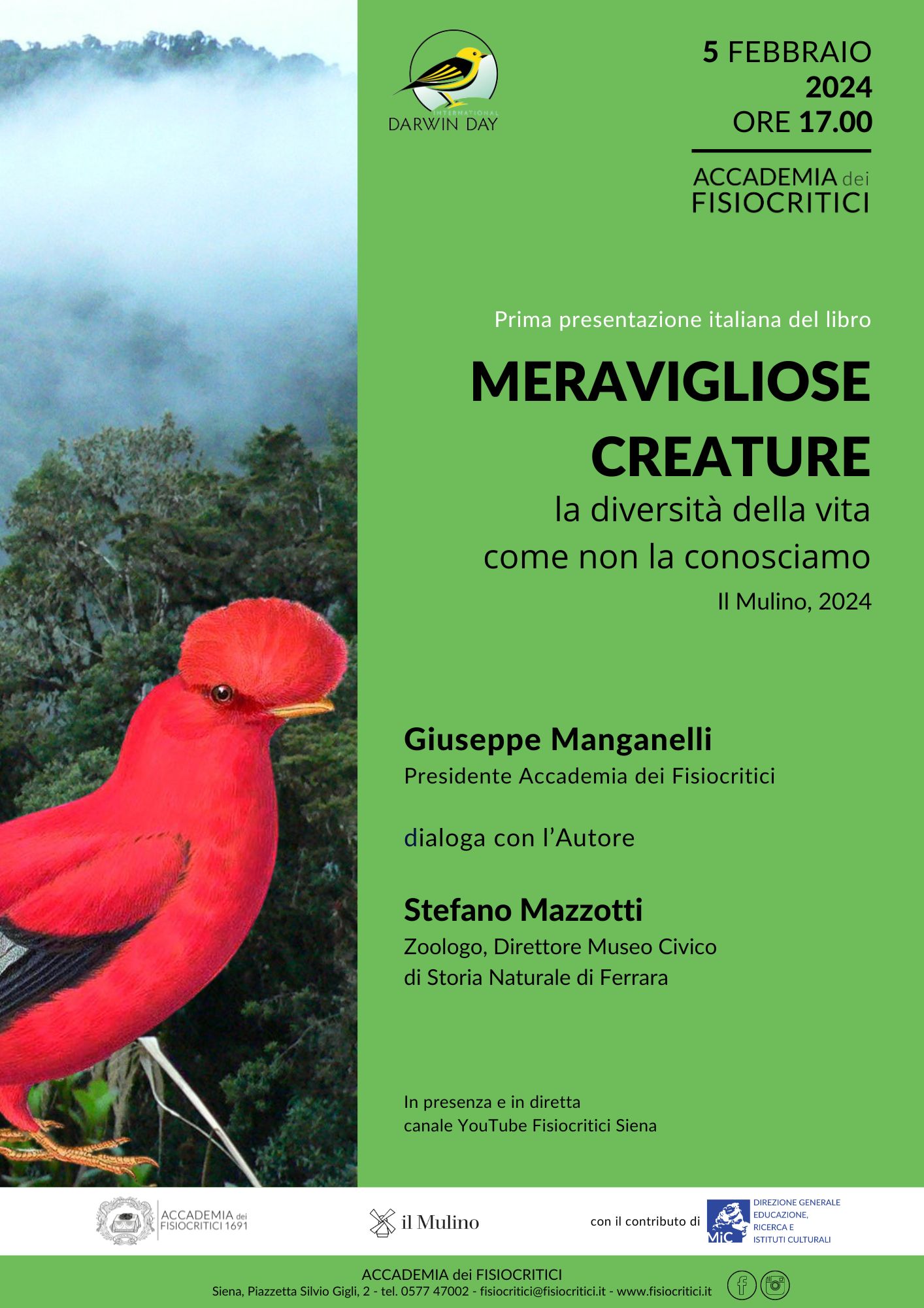 2024.02.05 Meravigliose creature Pres. Libro