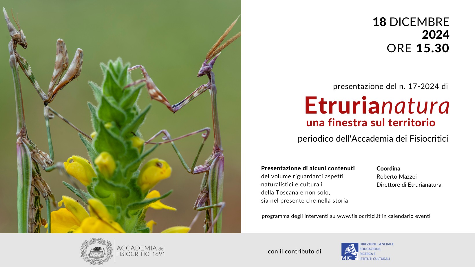 2024.12.18 Presentazione EtruriaNatura n. 17 ev FB